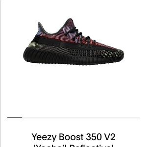 Yeezy Yechil V2 Reflective Laces